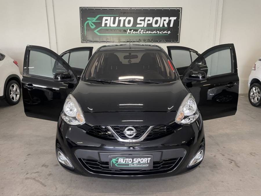 NISSAN - MARCH - 2017/2018 - Preta - R$ 45.900,00