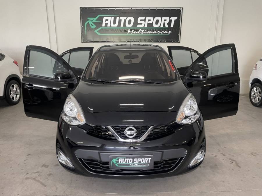 NISSAN - MARCH - 2017/2018 - Preta - R$ 46.000,00