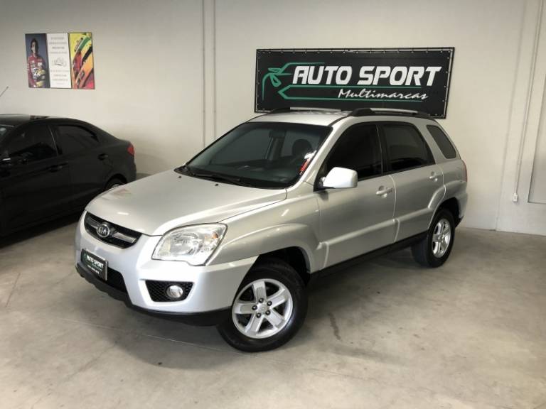 KIA MOTORS - SPORTAGE - 2008/2009 - Prata - R$ 38.900,00