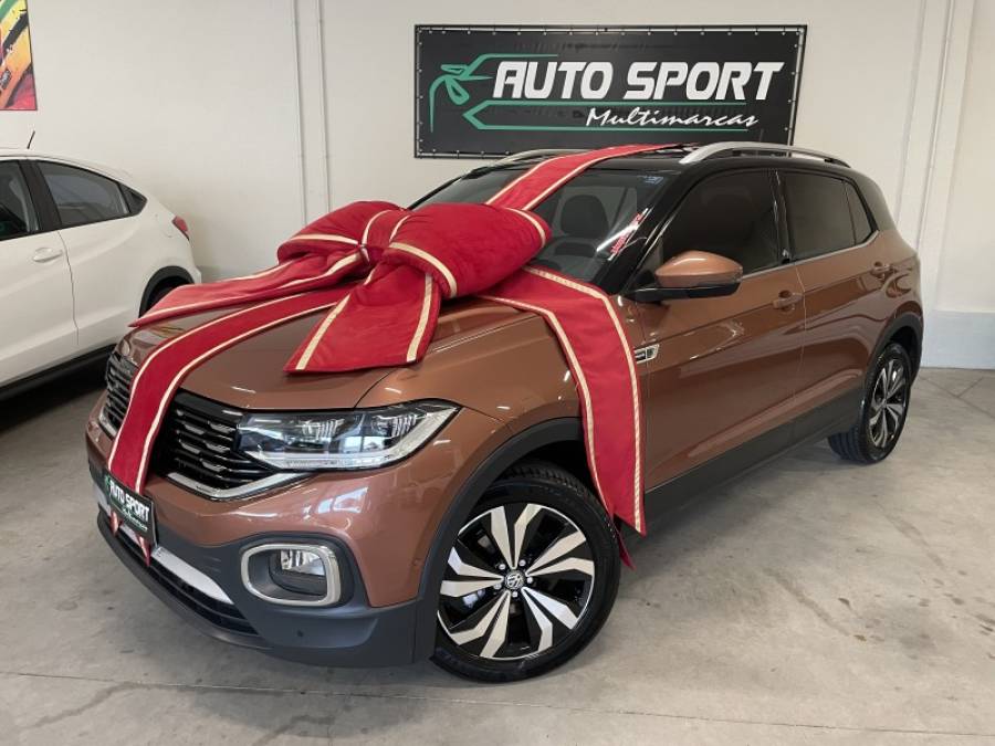 VOLKSWAGEN - T-CROSS - 2019/2020 - Marrom - R$ 112.900,00