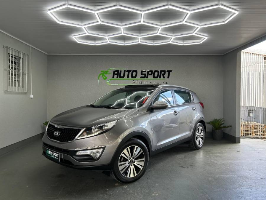 KIA MOTORS - SPORTAGE - 2014/2015 - Cinza - R$ 92.000,00