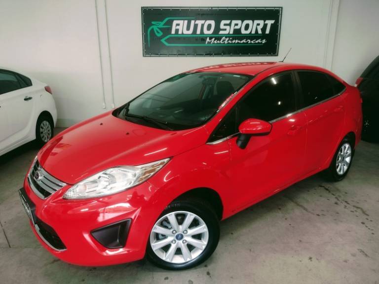 FORD - FIESTA - 2012/2012 - Vermelha - R$ 39.900,00