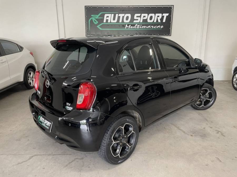 NISSAN - MARCH - 2017/2018 - Preta - R$ 46.000,00
