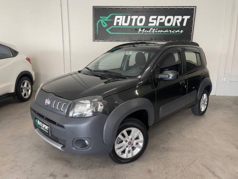 FIAT - UNO - 2011/2012 - Cinza - R$ 28.500,00