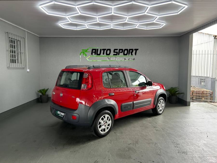 FIAT - UNO - 2012/2012 - Vermelha - R$ 31.900,00