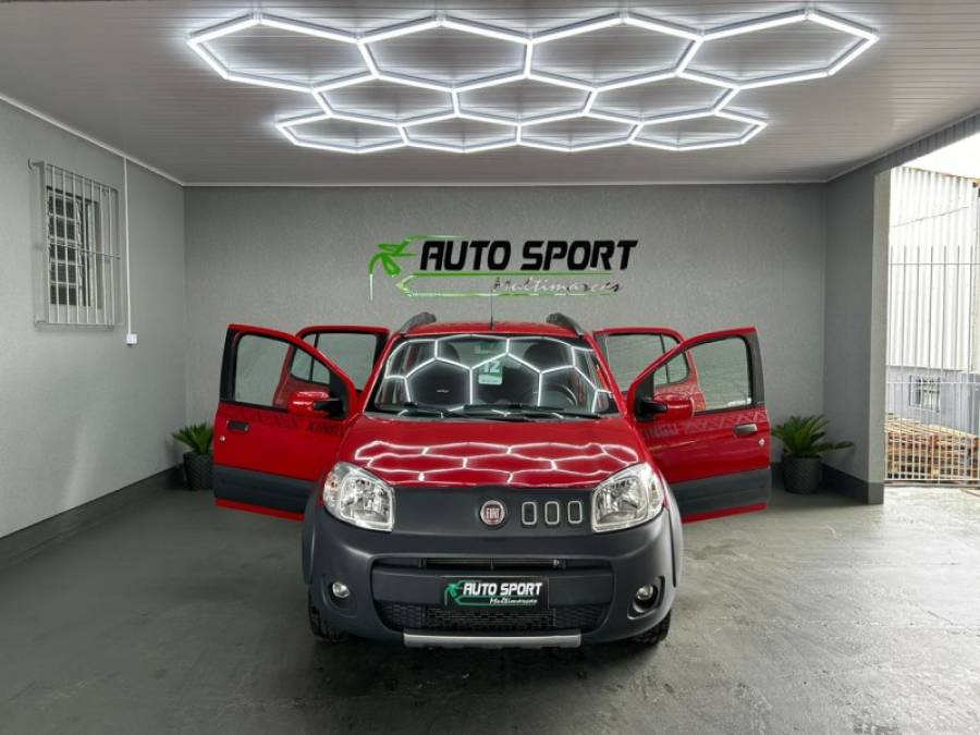 FIAT - UNO - 2012/2012 - Vermelha - R$ 31.900,00