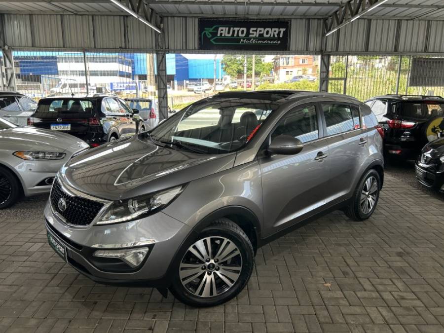 KIA MOTORS - SPORTAGE - 2014/2015 - Cinza - R$ 92.000,00
