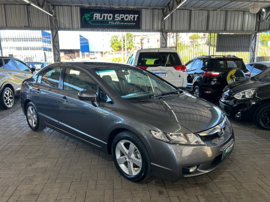 HONDA - CIVIC - 2009/2010 - Cinza - R$ 57.900,00