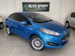 FORD - FIESTA - 2013/2014 - Azul - R$ 44.000,00