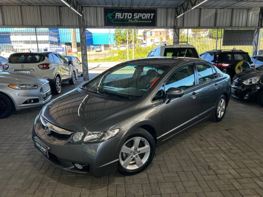 HONDA - CIVIC - 2009/2010 - Cinza - R$ 57.900,00