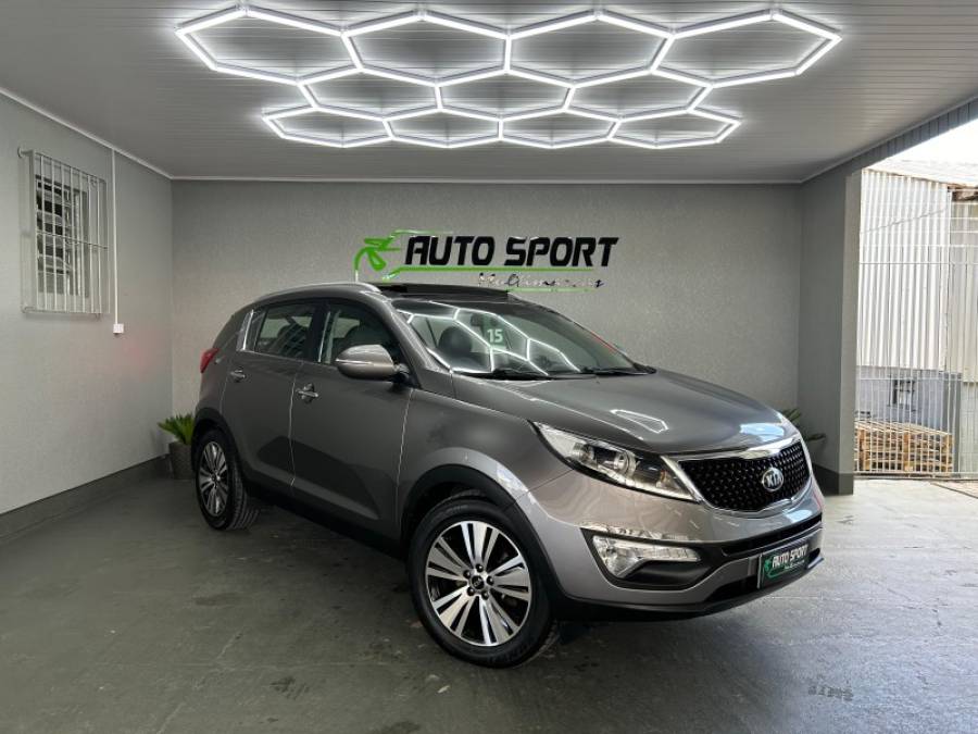 KIA MOTORS - SPORTAGE - 2014/2015 - Cinza - R$ 92.000,00
