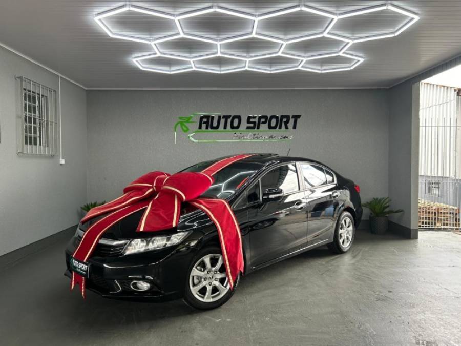 HONDA - CIVIC - 2014/2014 - Preta - R$ 76.900,00