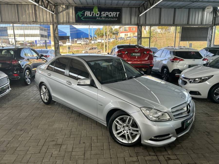 MERCEDES-BENZ - C 180 - 2012/2012 - Prata - R$ 74.900,00