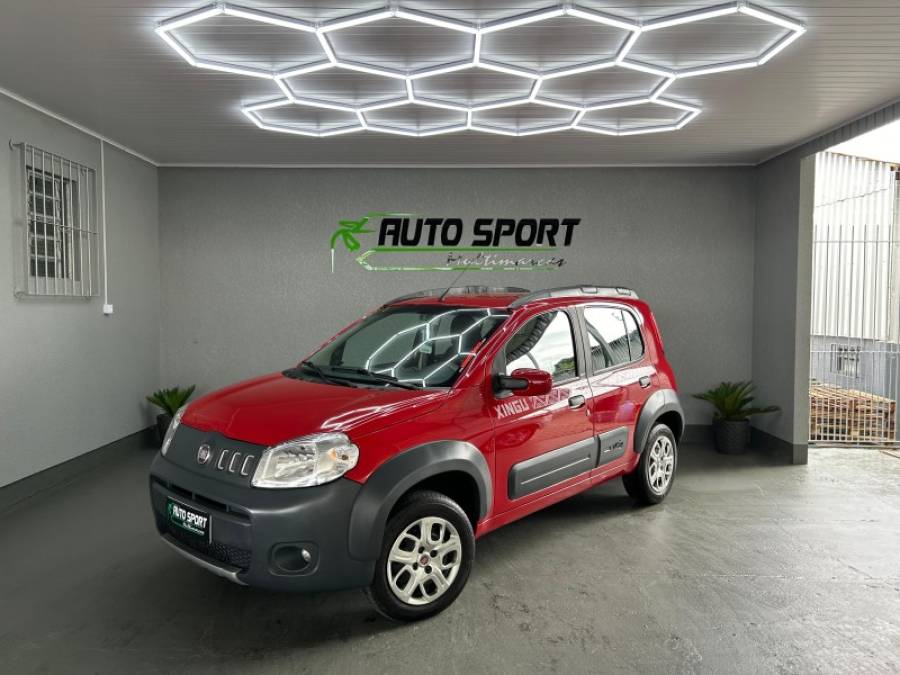 FIAT - UNO - 2012/2012 - Vermelha - R$ 31.900,00