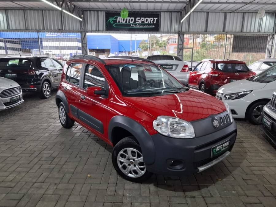 FIAT - UNO - 2012/2012 - Vermelha - R$ 31.900,00